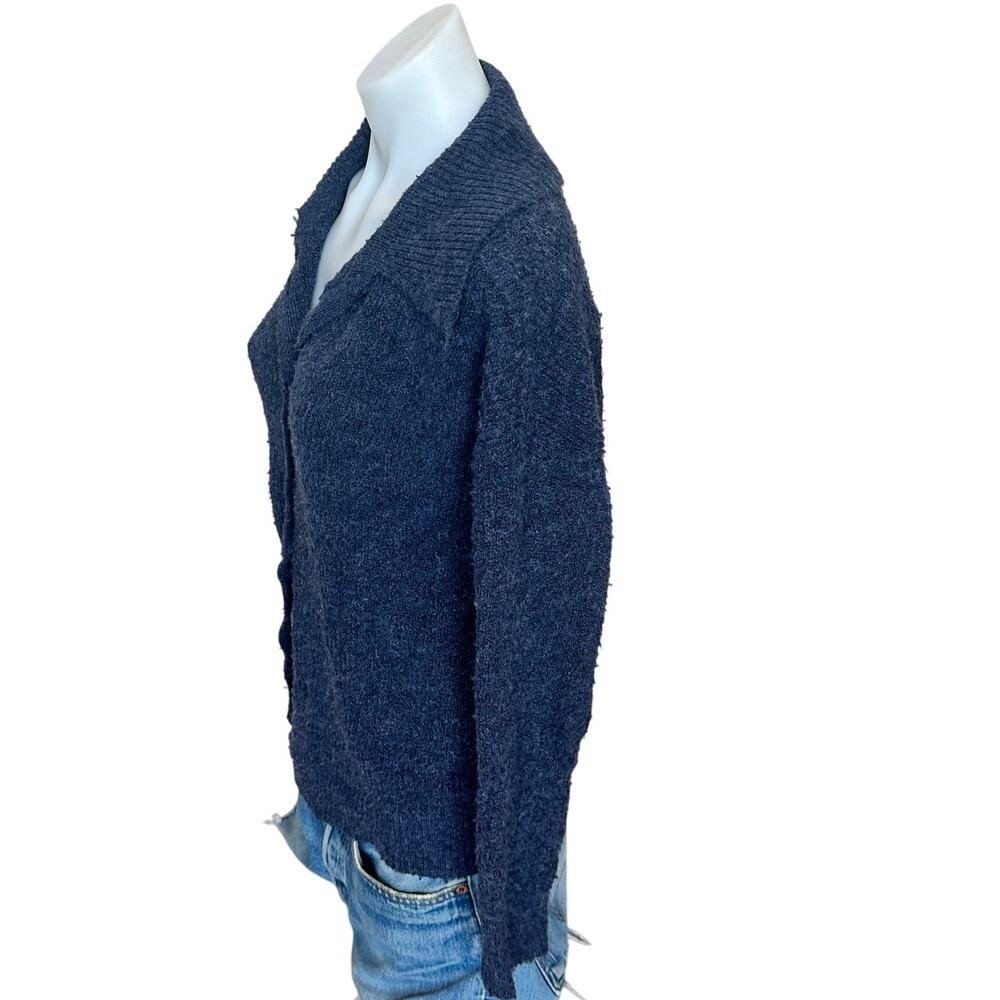 Central Park West Polo Sweater MEDIUM Oversized Cardigan Preppy Boyfriend $182 - Picture 9 of 12